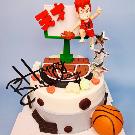 櫻木花道生日蛋糕-籃球蛋糕-永和蛋糕推薦-中和蛋糕推薦
