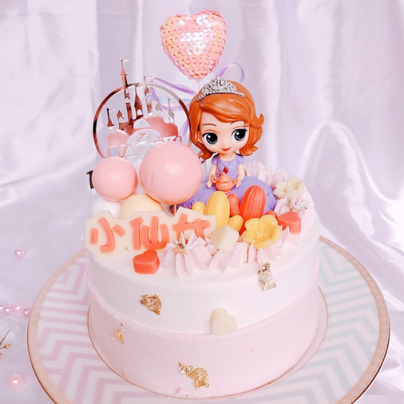 蘇菲亞生日蛋糕-公主蛋糕-永和生日蛋糕-中和生日蛋糕