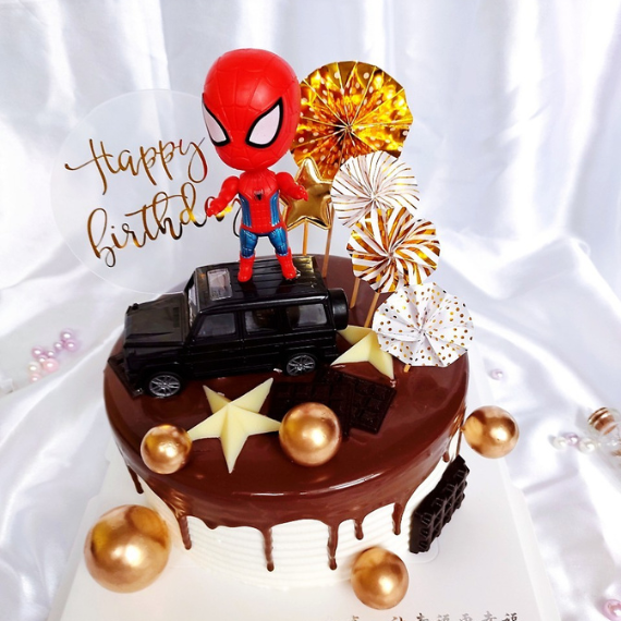 蜘蛛人造型蛋糕-永和生日蛋糕-中和生日蛋糕