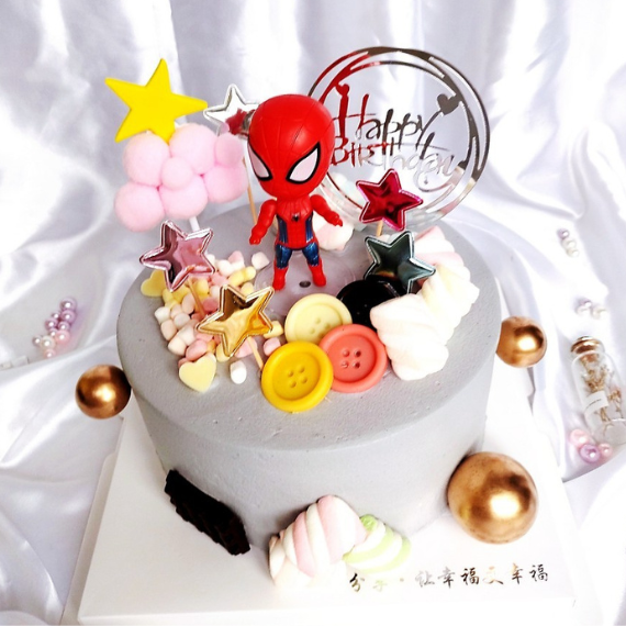蜘蛛人生日造型蛋糕-永和生日蛋糕-中和生日蛋糕