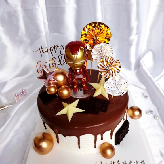 鋼鐵人生日蛋糕-永和生日蛋糕-中和生日蛋糕