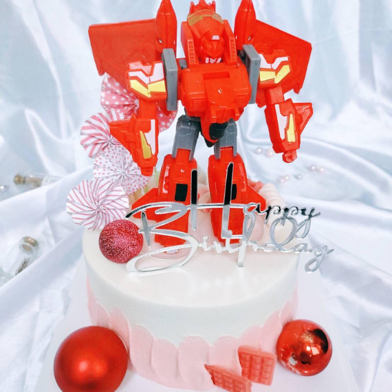 迷你特攻隊生日蛋糕-機甲變身-機器人蛋糕-永和蛋糕推薦-中和蛋糕推薦