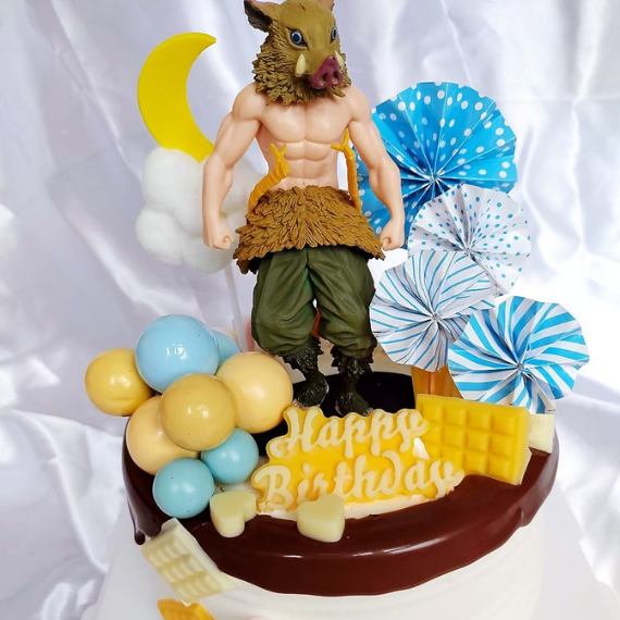 伊之助生日蛋糕-鬼滅之刃蛋糕-永和生日蛋糕-中和生日蛋糕