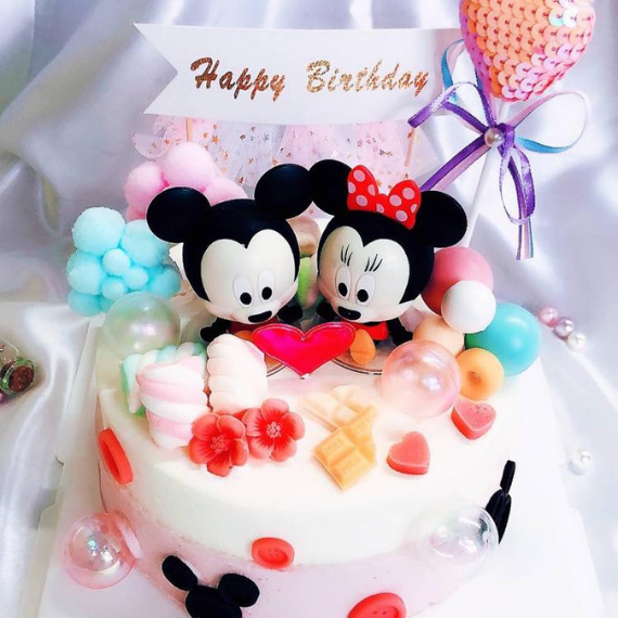 米奇米妮生日蛋糕-永和生日蛋糕-中和生日蛋糕