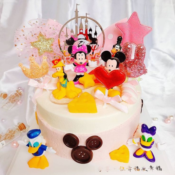 迪士尼家族生日造型蛋糕-永和生日蛋糕-中和生日蛋糕