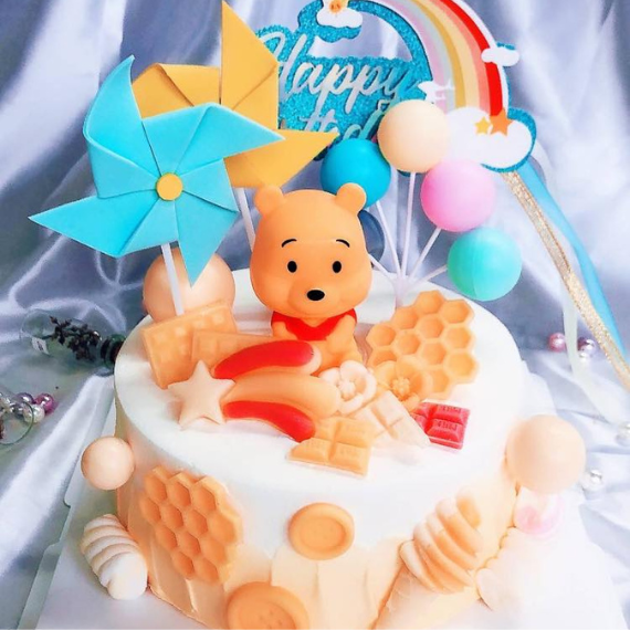 小熊維尼生日蛋糕-永和寶寶蛋糕推薦-中和寶寶蛋糕推薦