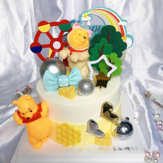 小熊維尼生日蛋糕-永和寶寶蛋糕推薦-中和寶寶蛋糕推薦