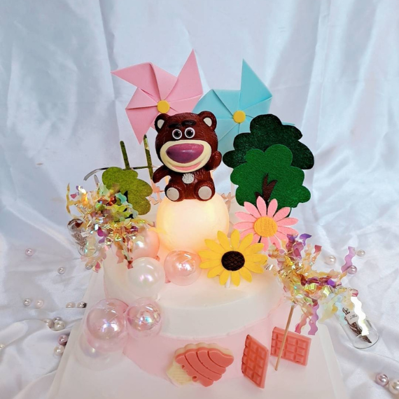 熊抱哥生日蛋糕-永和寶寶蛋糕-中和寶寶蛋糕