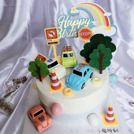 汽車生日蛋糕-永和寶寶蛋糕-中和寶寶蛋糕
