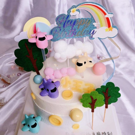 飛機生日蛋糕-永和生日蛋糕-中和生日蛋糕