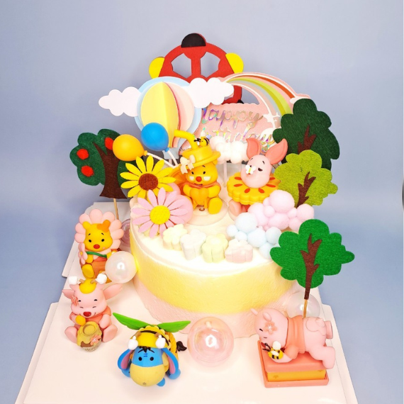 小熊維尼生日蛋糕-永和生日蛋糕-中和生日蛋糕
